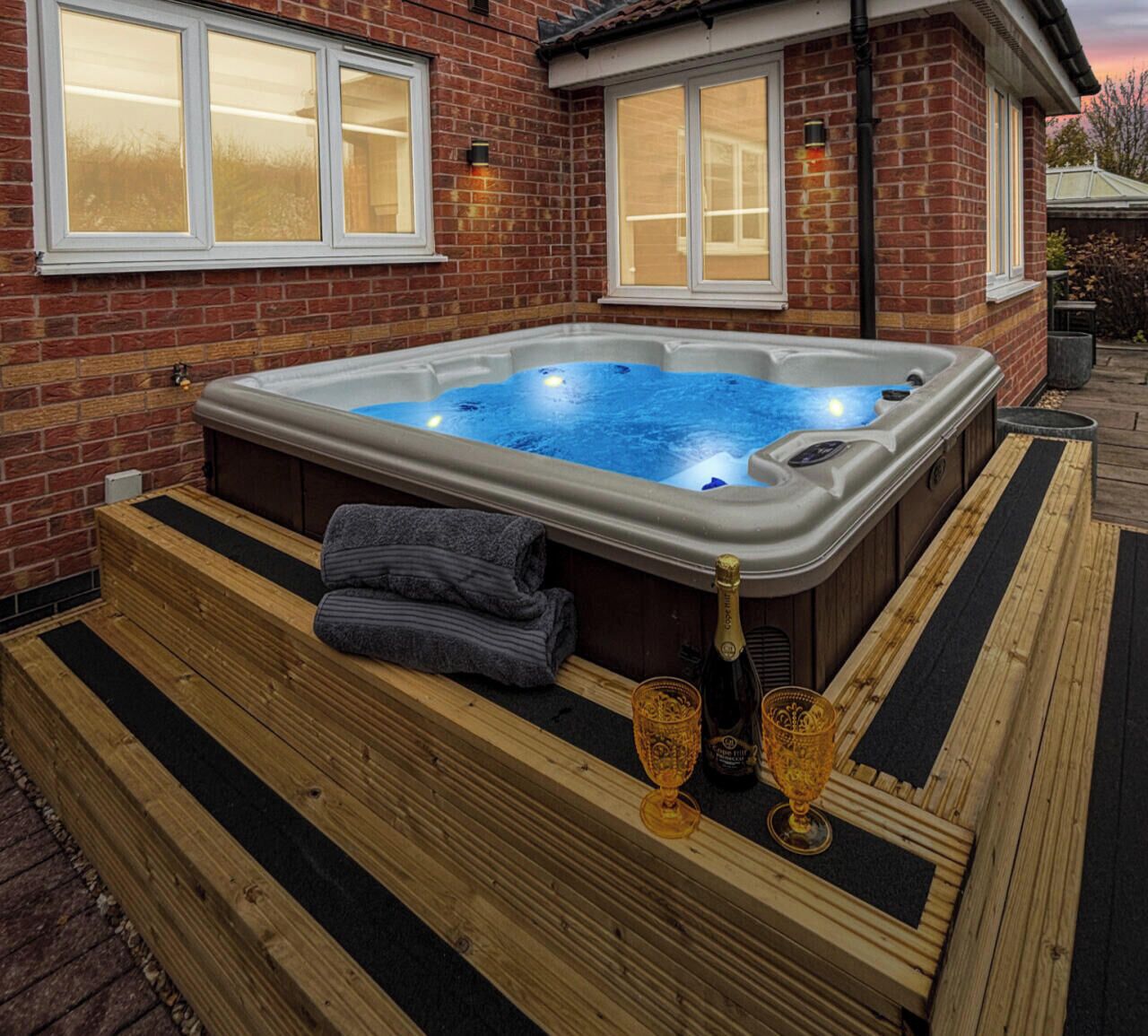 Bubbelpool utomhus