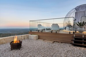 Terrace/patio - Magical Dome At Petrichor Estate (Sunshine Coast Hinterland)