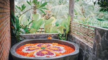 Behandlungsräume für Paare, Körperbehandlungen, Aromatherapie