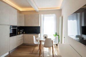 Espresso maker, coffee/tea maker, electric kettle, freezer - CADAMARE charming rooms in Portovenere (La Spezia)