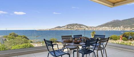 Comfort Apartment, 2 Bedrooms, Terrace, Sea View | Beach/ocean view