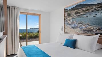 Comfort Apartment, 2 Bedrooms, Terrace, Garden View | Premium bedding, in-room safe, blackout drapes, soundproofing