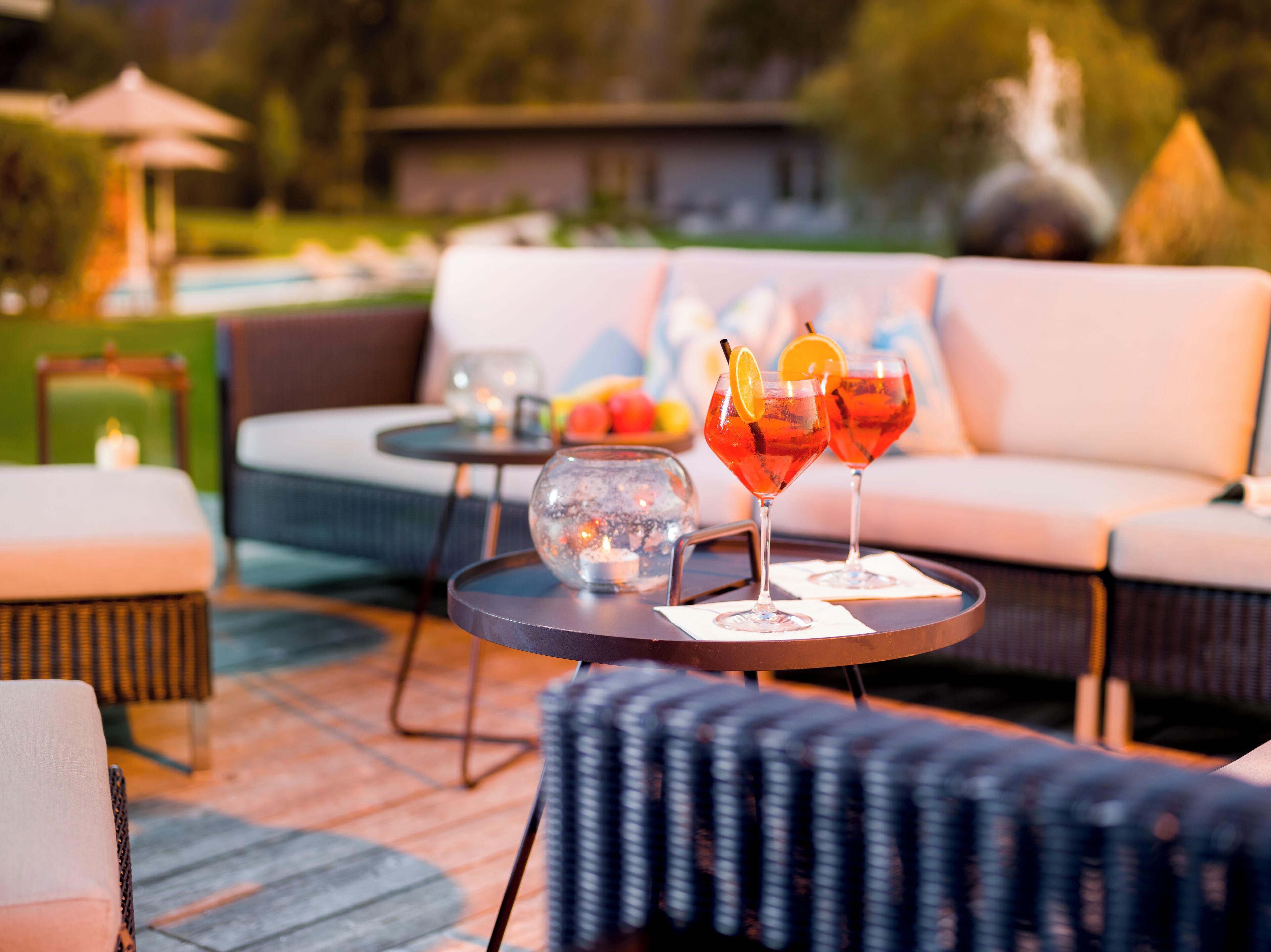 Piano-Bar, Blick auf den Golfplatz