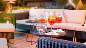 Piano-Bar, Blick auf den Golfplatz