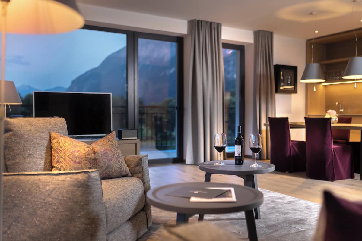 Suite Supérieure, vue jardin | 1 chambre, draps italiens Frette, literie de qualité supérieure