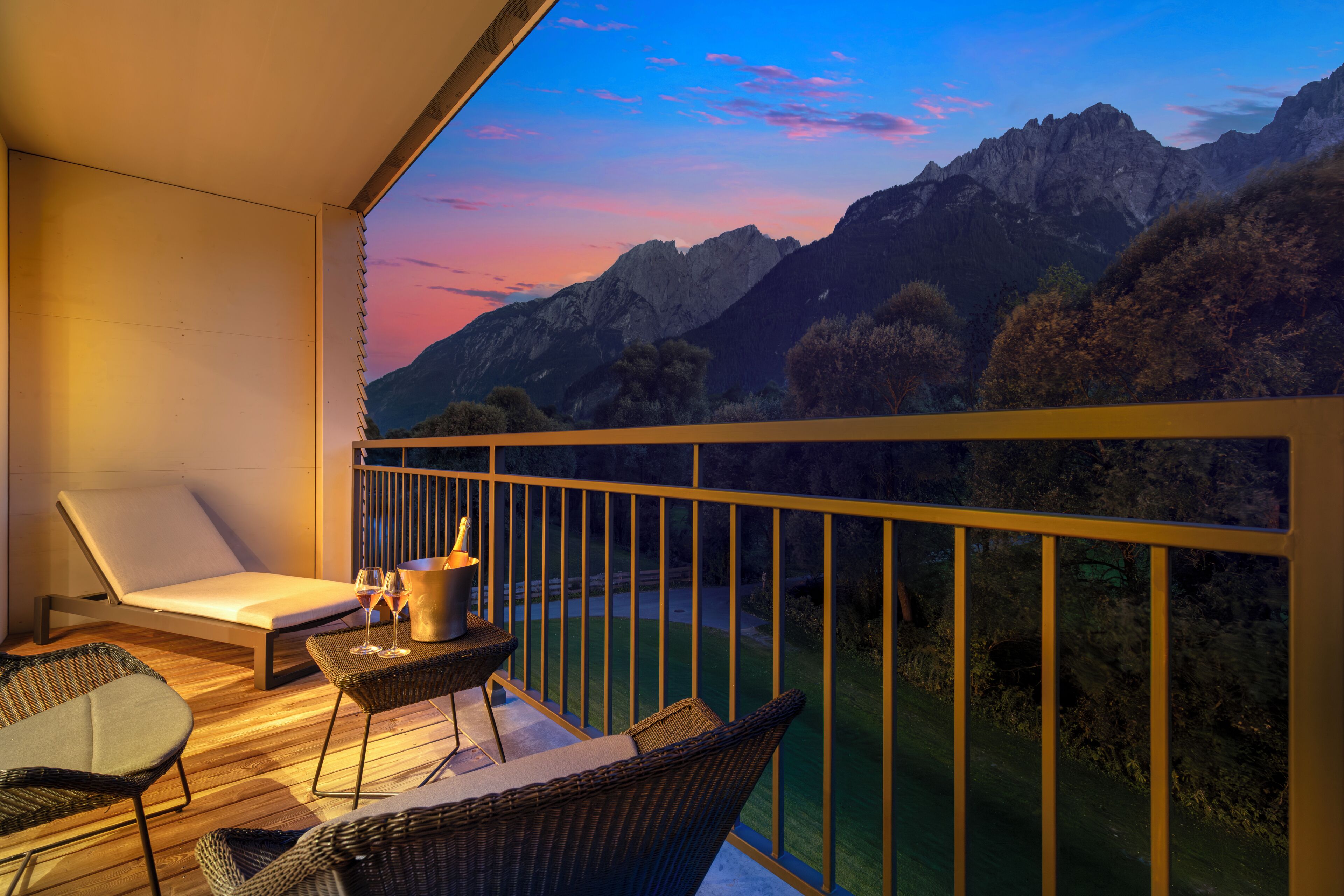 Junior-Suite, zum Garten hin