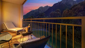 Junior-Suite, zum Garten hin