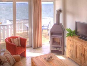 Living room - Appartement im Ferienpark in Rechlin (Rechlin)