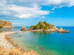 View from property - Apartment in Sicily With Stunning Sea View (Giardini Naxos)