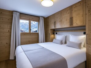 2 bedrooms, free WiFi, bed sheets - Duplex apartment 2 bedrooms, 4 people, parking, Méribel south (Méribel)