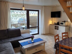 Dining - Holiday Home by North Sea Dike & Wadden Sea (Dornum)
