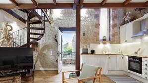 House | Private kitchen - Charming Stone House Near Beach Retreat (Vilaür)