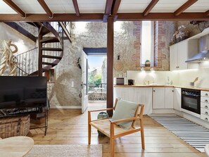 House | Private kitchen - Charming Stone House Near Beach Retreat (Vilaür)