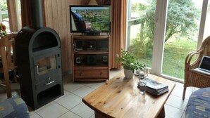 House | Living room - Ferienhaus im Ferienpark Mueritz (Rechlin)