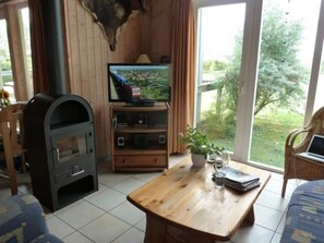 Living room - Ferienhaus im Ferienpark Mueritz (Rechlin)