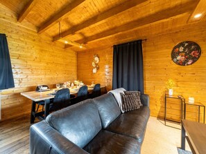 Chalet | Living area - Chalet in Brabant Near Nature Reserves (Valkenswaard)