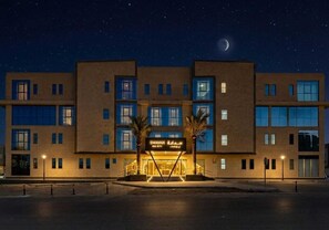 Façade de l’hébergement