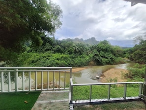 Comfort Triple Room, Balcony, River View | Terrace/patio