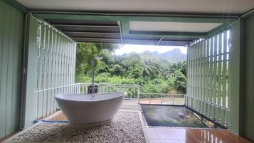 Comfort Triple Room, Balcony, River View | Terrace/patio