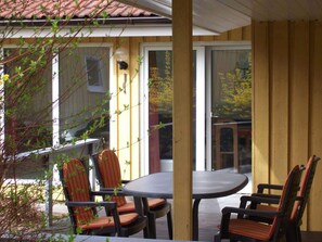 Outdoor dining - Exklusives Skandinavisches Ferienhaus (Mirow)