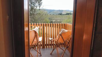 Deluxe Double Room, Balcony, Vineyard View | Balcony