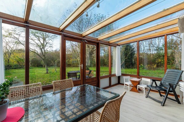 Ferienhaus | Balkon