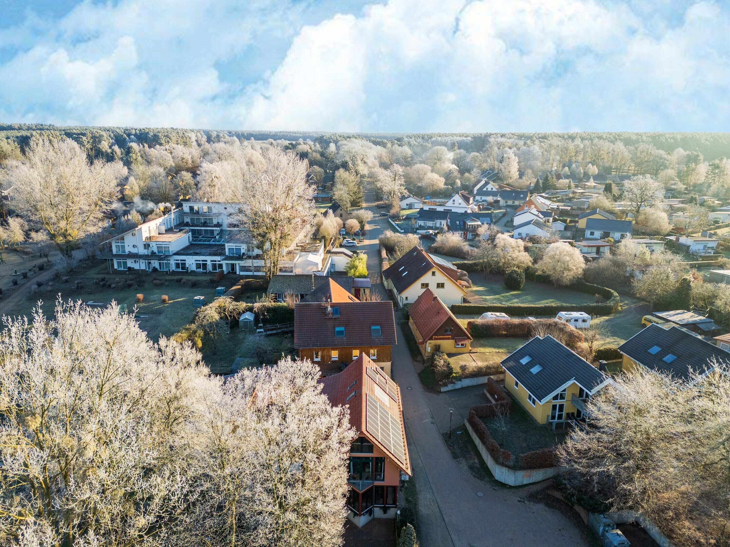 Vue depuis l’hébergement