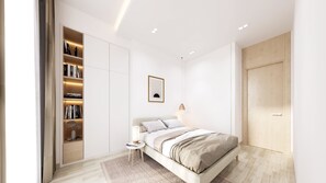 2 bedrooms, soundproofing, free WiFi