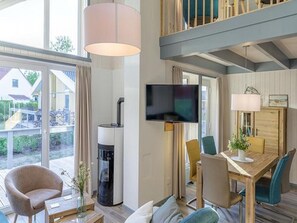 House | Living room - Ferienhaus im Skandinavischen Stil (Rechlin)