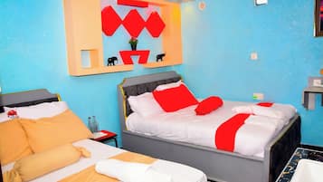 Economy Twin Room | Soundproofing, iron/ironing board, free WiFi