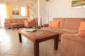 Living room - Appartement im Ferienpark in Rechlin (Rechlin)