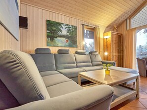 House | Living area - Skandinavisches Ferienhaus in Mirow (Mirow)