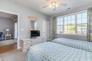 2 عدّة غرف نوم وواي فاي مجانًا وملاءات أسرّة