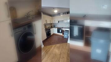 Coffee/tea maker, fridge, oven, dishwasher