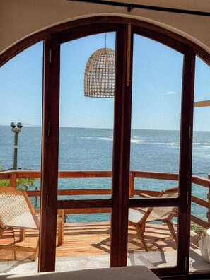 Junior-huone | Näkymä parvekkeelta