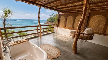 Honeymoon Double Room, 1 Queen Bed, Ocean View, Beachfront | Beach/ocean view