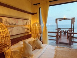 Panoramic Double Room, Ocean View, Beachfront | Individually decorated, individually furnished, desk, laptop workspace