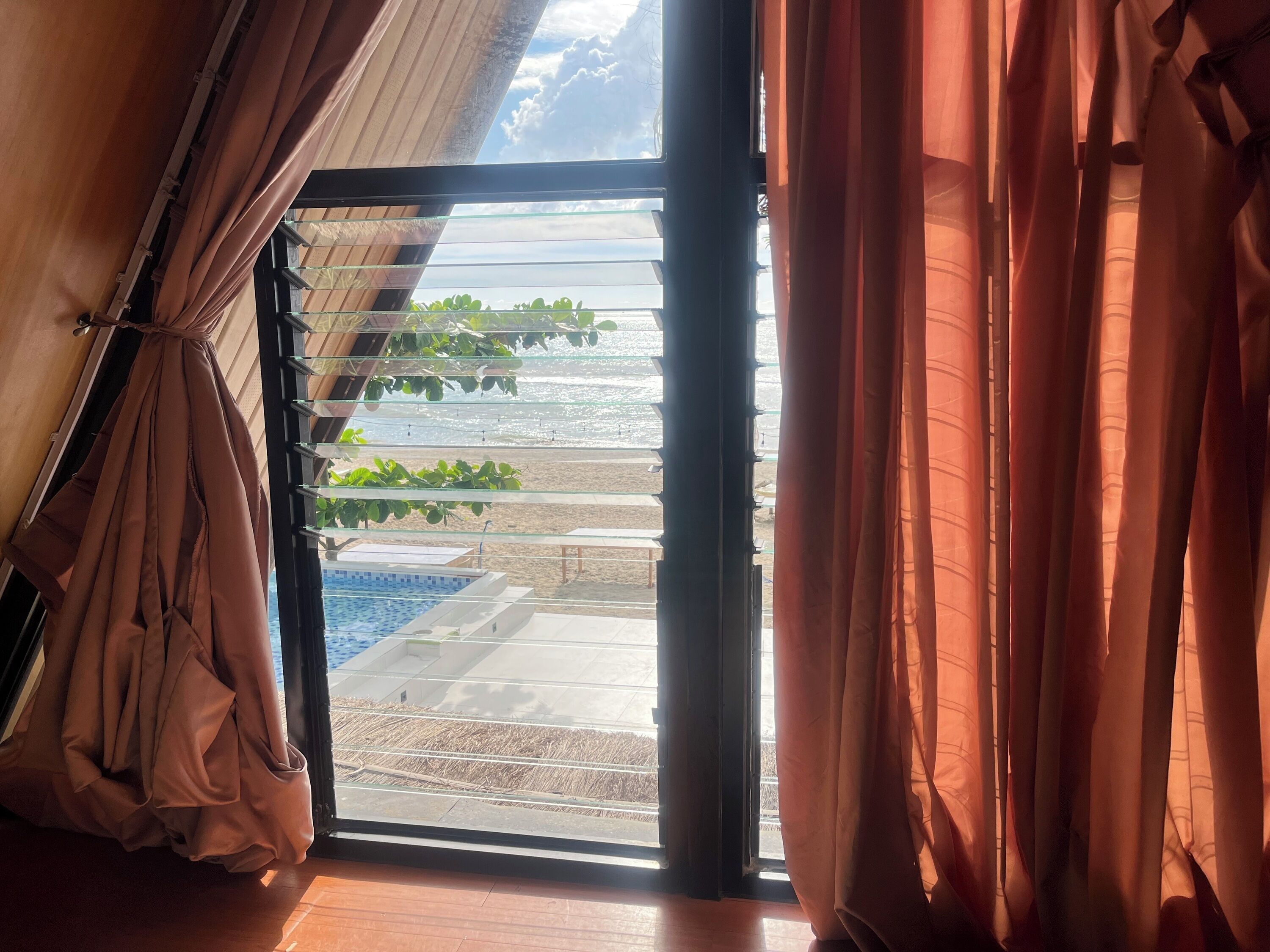 Signature Villa, Patio, Beach View | View from room