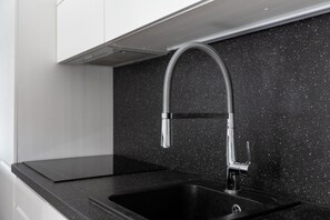 Fridge, microwave, toaster, cookware/dishes/utensils - Magnetic 2-bed Apartment (Kraków – Old Town)