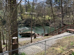 Family Cabin, 2 Bedrooms, Kitchen, River View | Balcony view