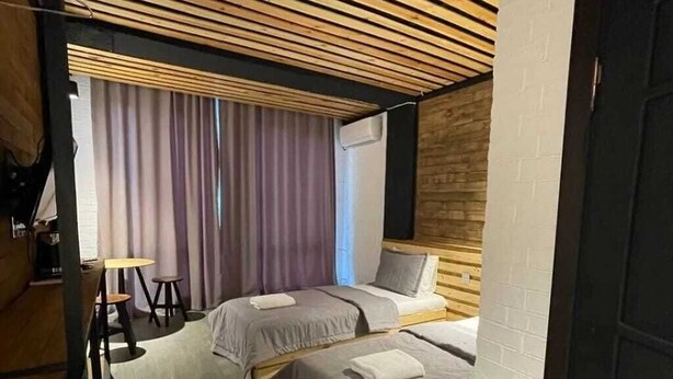 Standard Twin Room, Mountain View | Laptop workspace, WiFi (free), individually decorated, bed sheets - Gabala Boutique Hotel (Gabala)