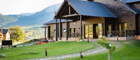 Façade de l’hébergement