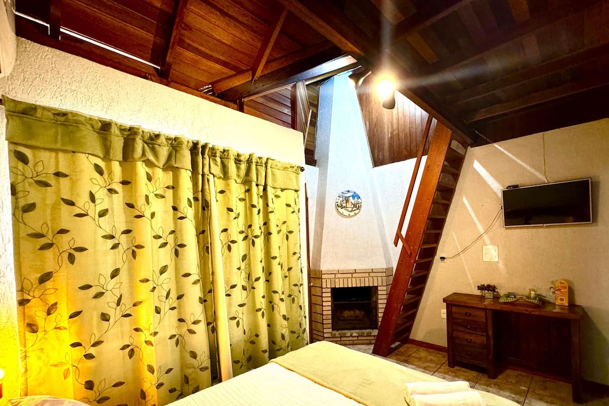 Chalet, open haard (40) | 2 slaapkamers, luxe beddengoed, gratis wifi