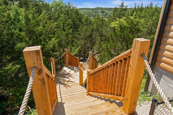 Cottage, 4 Bedrooms | Property grounds - Sum-111 Lincoln Log Lookout 4 Bedroom Home (Branson)