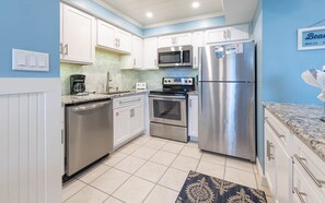 콘도, 침실 2개 | 전용 주방 | 냉장고, 오븐, 커피/티 메이커