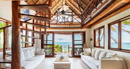 Amazing ECO Palapa at Private Beach in Sian Kaan.