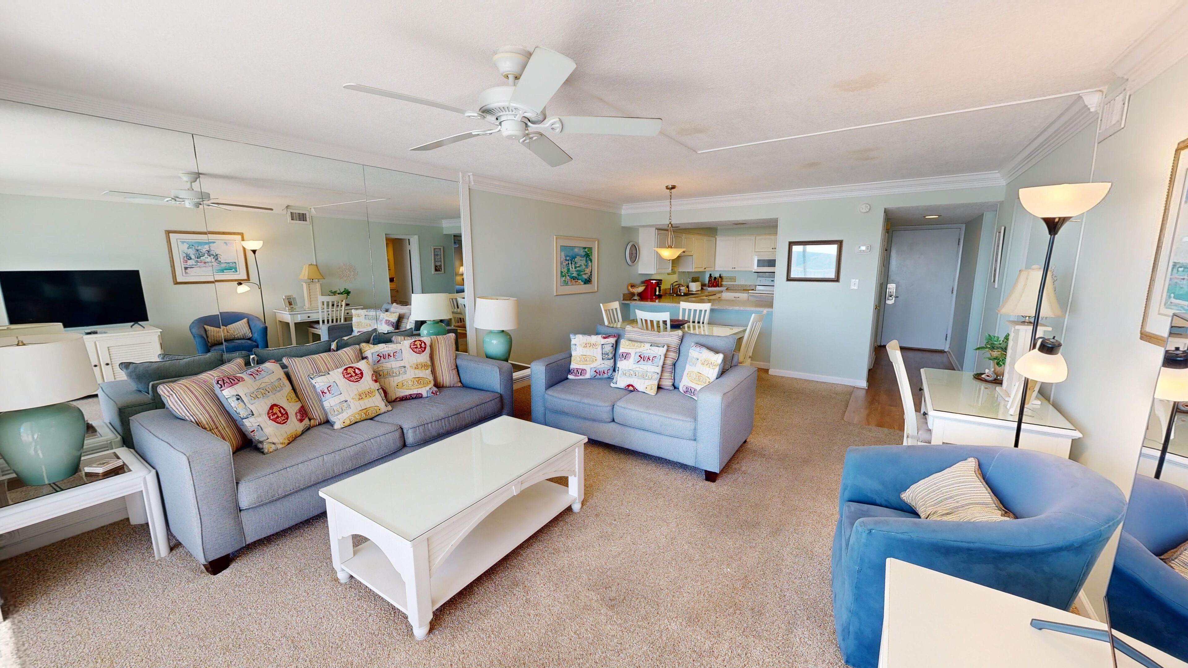 Condo, 1 quarto | Área de estar