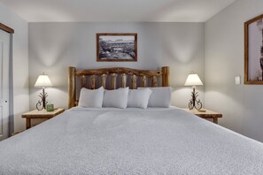 Condo, 1 Bedroom | 1 bedroom, iron/ironing board, free WiFi