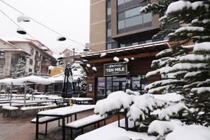 Íbúð - 1 svefnherbergi | Útiveitingasvæði