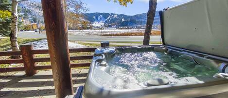 Condo, 2 Bedrooms | Outdoor spa tub